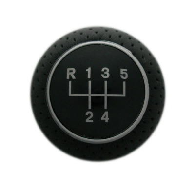 Pomo De Piel Sintética Con Marchas Intercambiables, Para Vehiculos Con Y Sin Gatillo