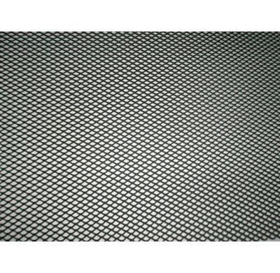 Rejilla Aluminio 120x30 Cm. Rombo Pequeño Negro Btr Performance