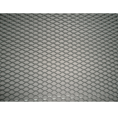 Rejilla Aluminio 120x30 Cm. Rombo Grande Plata Btr Performance