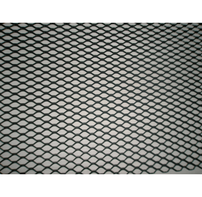 Rejilla Aluminio 120x30 Cm. Rombo Grande Negra Btr Performance