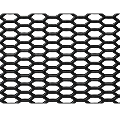 Rejilla Plástica 120x40 Cm. Negra Btr Performance
