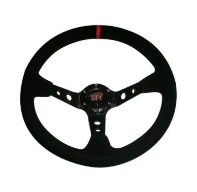 Vol. Wrc3 Piel Vuelta Negra, Brazos Negro, Rib. Rojo, Cost. Roja 350 Mm Btr Performance