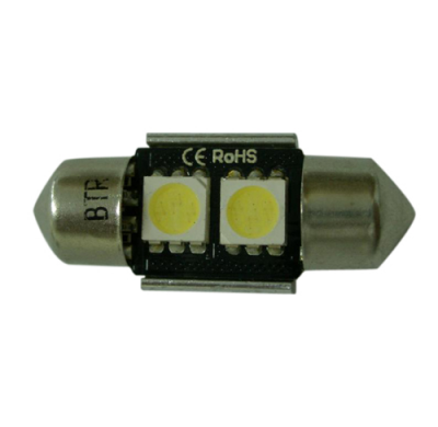 Plaf. Súper Led Blanca 31mm. Hp Can-Bus Btr Performance