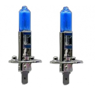 Kit 2 Bombillas De Luz Ultra Blanca H1 12v 100w