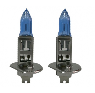 Kit 2 Bombillas De Luz Super Blanca H1 12v 55w Hod Btr Performance