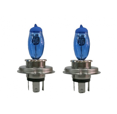 Kit 2 Bombillas De Luz Super Blanca H4 12v 60/55w Hod Btr Performance