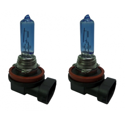 Kit 2 Bombillas De Luz Ultra Blanca H8 12v 35w