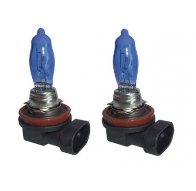 Kit 2 Bombillas De Luz Super Blanca H8 12v 35w Hod Btr Performance