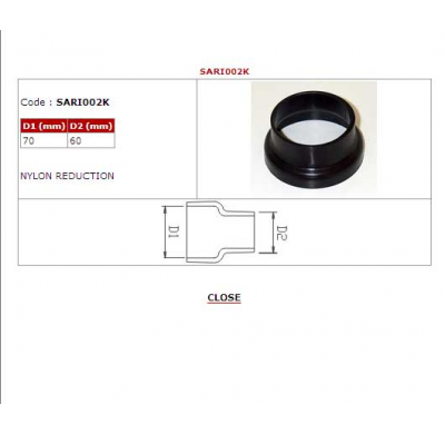 Bmc Reduccion En Nylon 70x60