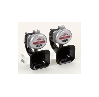 Bocina caracol 24v.  con electroválvula incluida Bocinas camión para calderin