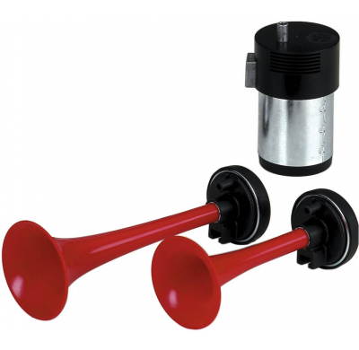 Bocina Compresor 2 Tonos 12v/117db Homologada