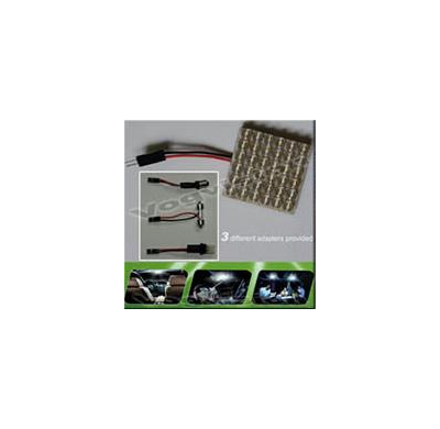 Bom-Pos-36led  Placa Adhesiva 36leds Superblanco 3 Adaptadores