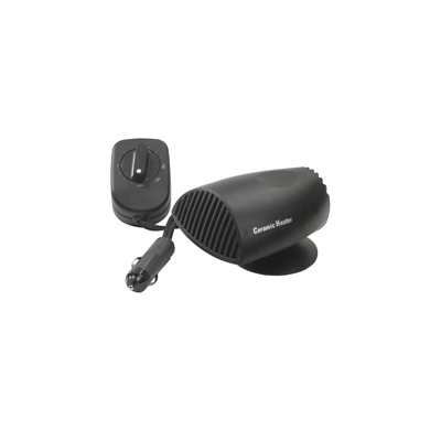 Calefactor Electrico Ceramico 12 Volt 200 Watt 12,5x10,5x9cm