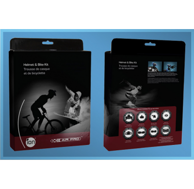 Camara Ion Kit Sujeción Casco Y Bicicleta