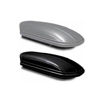 Cofre Portaequipajes 400 Litros Plata Brillo