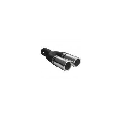 Cola Escape Doble Redonda ø60x170 Rvs Ulter Sport