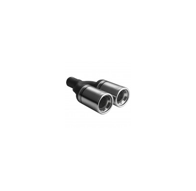 Cola Escape Doble Redonda ø80x200 Rvs Ulter Sport