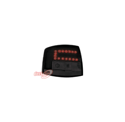 Led Pilotos Traseros Audi A6 Avant 12/97-01/05 4b  Negro