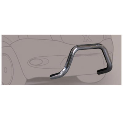 Defensa Delantera Acero Inox Toyota Kzj 90/95 3/5 Doors 96/02