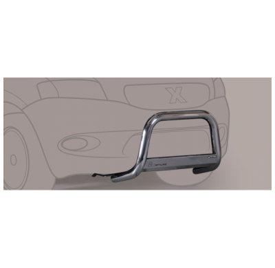 Defensa Delantera Acero Inox Toyota Kzj 90-Kzj 95  96/02