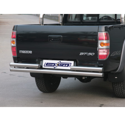 Defensa Tras S/Remolque Acero Inoxidable Mazda Bt 50