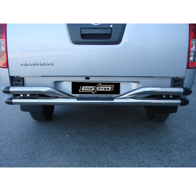 Defensa Tras S/Remolque Acero Inoxidable Navara D40