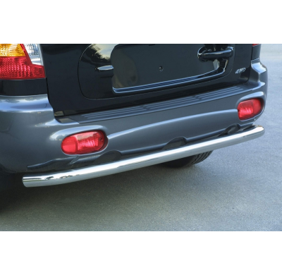 Defensa Trasera Acero Inox Diametro 50 Hyundai Santa Fe 00/04