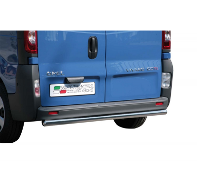 Defensa Trasera Acero Inox Diametro 50 Opel Vivaro 08>