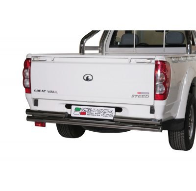 Defensa Trasera Acero Inox Diametro 63 Great Wall Wingle S.C. 10>
