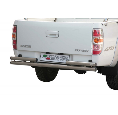 Defensa Trasera Acero Inox Diametro 63 Mazda Bt 50 09/12