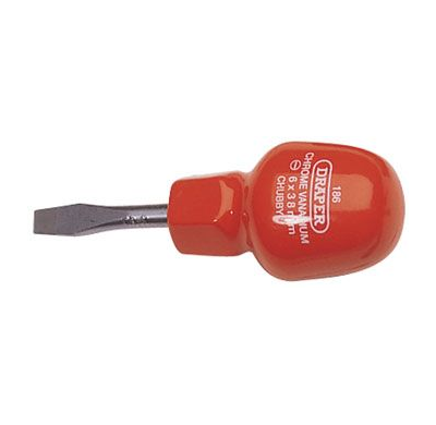 Destornillador Draper 186 Boca Plana 6 X 38mm