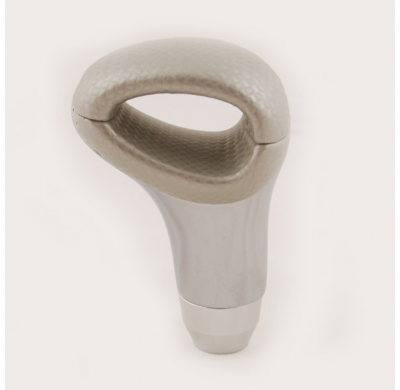 Empunadura Palanca De Cambio Tecnofibra Plata