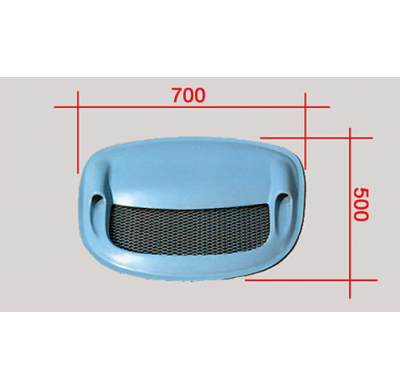 Entrada De Aire Tipo Celica Wrc Con Rejilla Plastico Entradas De Aire Universales Gfk