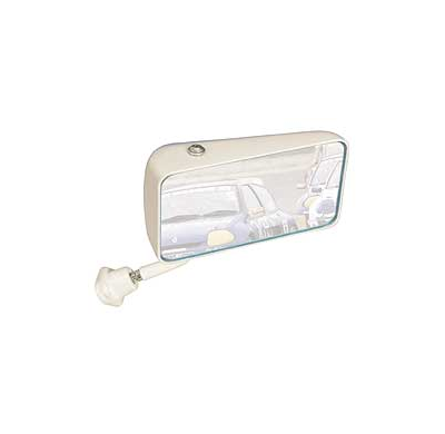 Espejo Touring Fibrablanco Izquierdo Cristal Plano