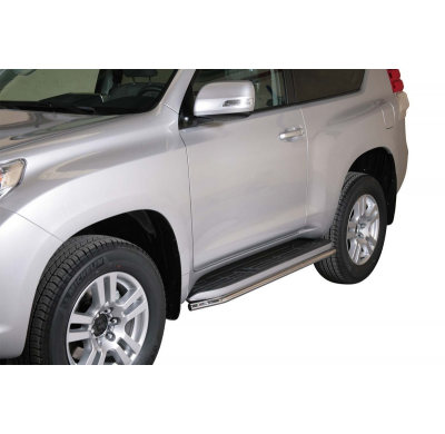 Protectores Laterales Inox Modelos Con Plataforma Toyota Land Cruiser 150 3 Doors 09>