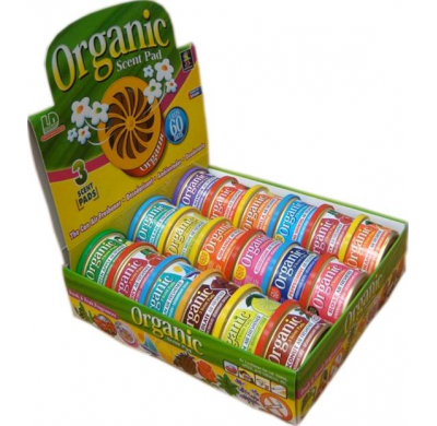 Expositor 18 Ambientadores Lata Organic Variado