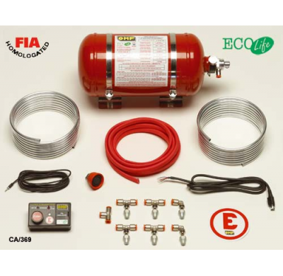 Extintores Sistema De Extinción
para Berlinas, Coches Sport Y Monoplazas. 
Homologación Fia 2000
sistema De Extinción (Motor Y H