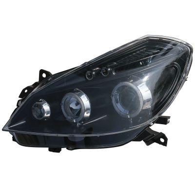 Faros Angel Eyes Re Clio Iii 9/05-07 Black + Halorim
