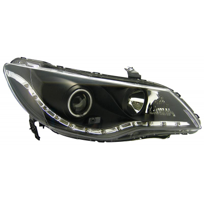 Faros  Delantero Luz Diurna Ho Civic Sedan (Hybrid) 05- Black