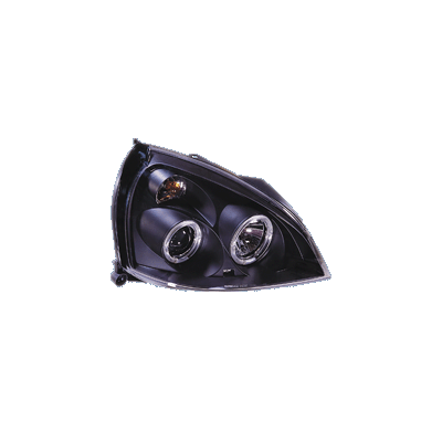Faros Delanteros Kl Re Clio Ii 01- Black + Halorim