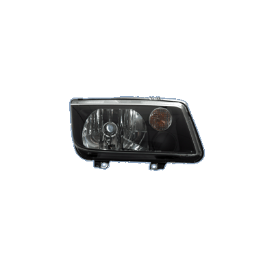 Faros Delanteros Kl Vw Bora 99- Black/Clear 'Manual'