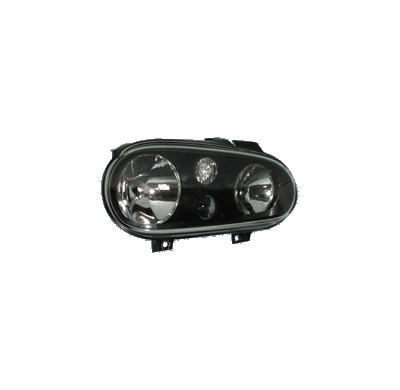 Faros Delanteros Kl Vw Golf Iv Black 97-03 Incl. Mis