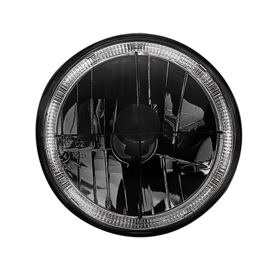 Faros Delanteros Vw Golf Ii 83-93_Cross_Angel Eyes_Negro_Cromado