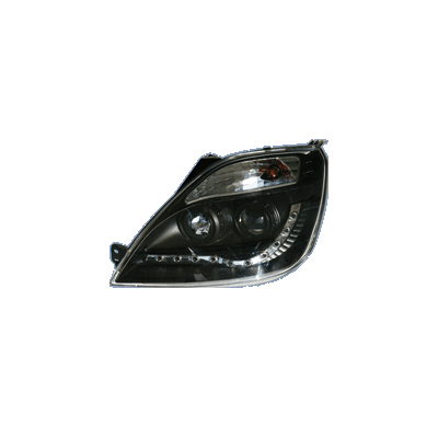 Faros Luz Diurna Fo Fiesta Vi 4/02-8/08 Black + Motor