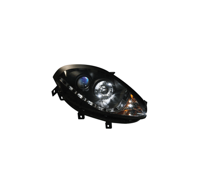 Faros Luz Diurna-Look Fiat Bravo 07- Black