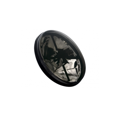 Faros Vw Golf I Iron Con Cruz _ Lente Negrocromado