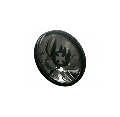 Faros Vw Golf Ii Iron Cross Cap _ Lente Negrocromado