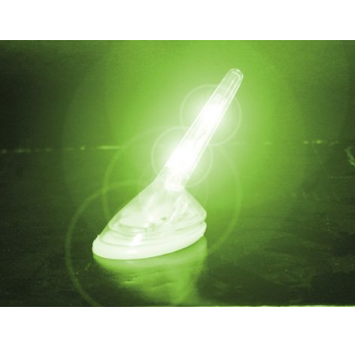 Fk Imitación Antena De Diseño Iluminada Neón-Antena Dummy Verde