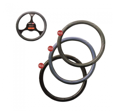 Funda Cubrevolantes Negro Piel