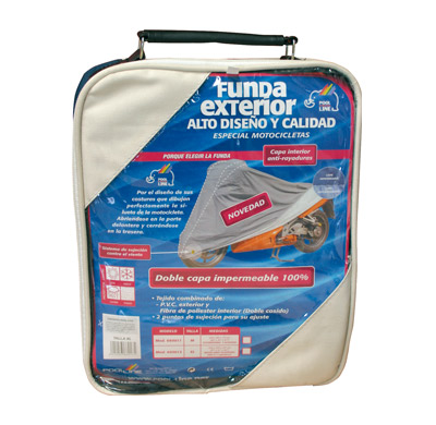 Funda Exterior Motocicleta Calidad Extra Talla M